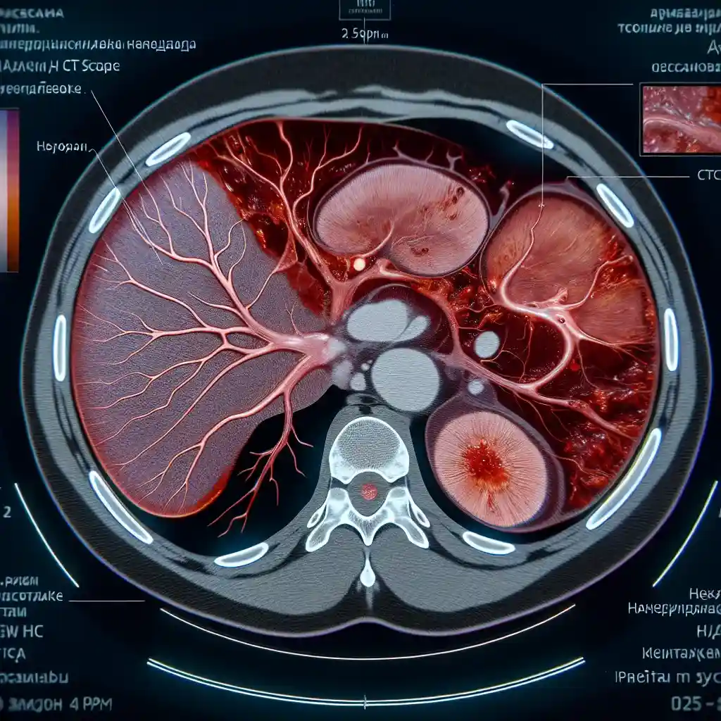 Гемангіома печінки на КТ - як виглядає?